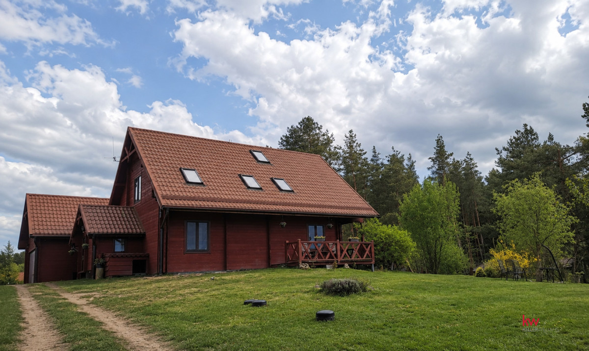 107879402 WYJĄTKOWY DOM – MAZURY, NAD JEZIOREM JUKSTY