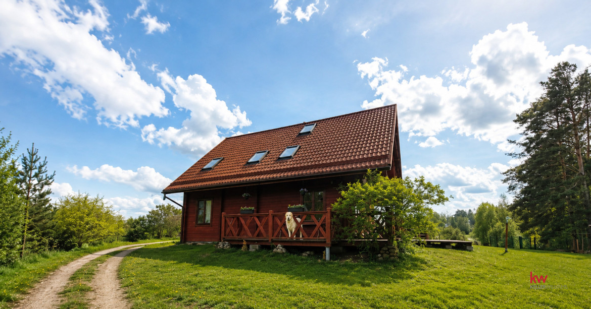 WYJĄTKOWY DOM – MAZURY, NAD JEZIOREM JUKSTY