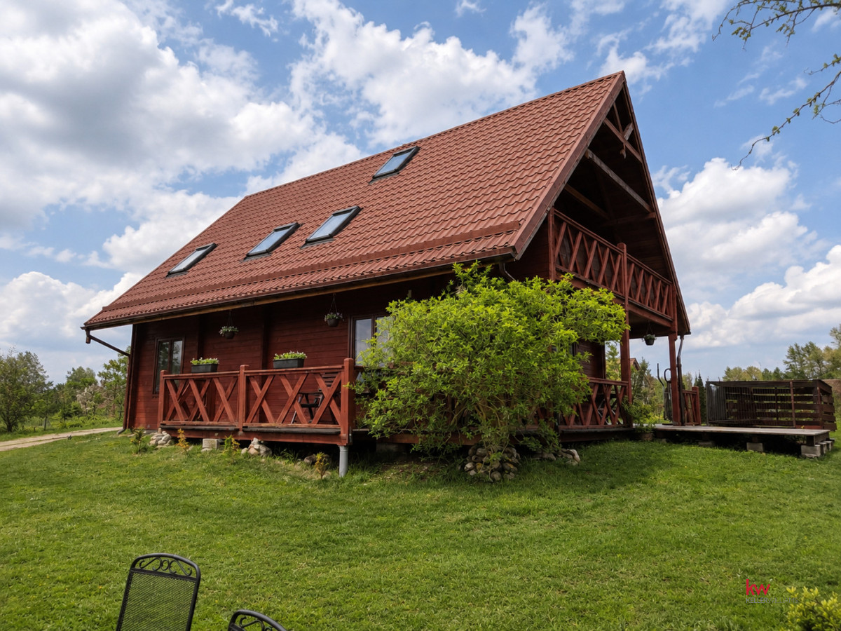 107879408 WYJĄTKOWY DOM – MAZURY, NAD JEZIOREM JUKSTY