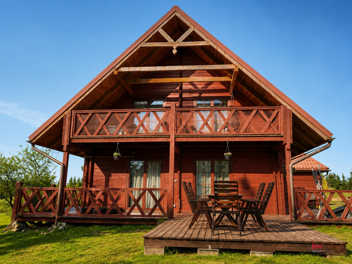 107879417 WYJĄTKOWY DOM – MAZURY, NAD JEZIOREM JUKSTY