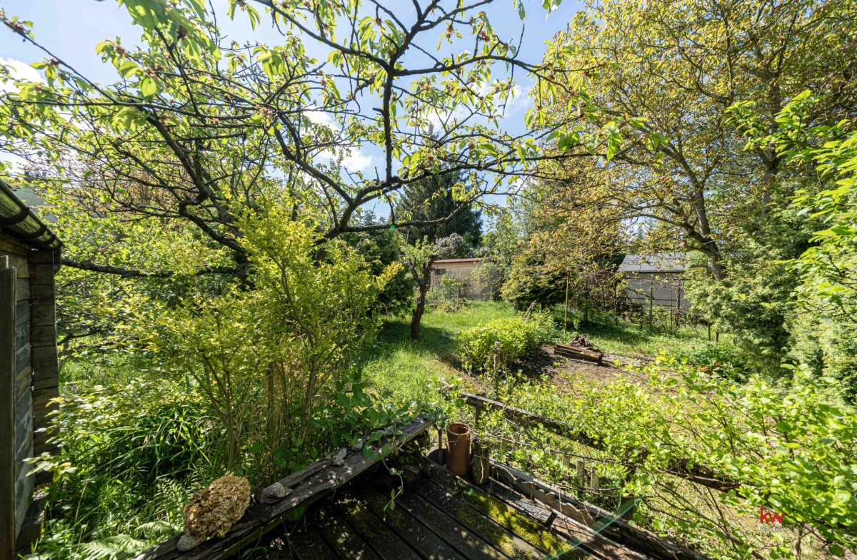 108087923 Urokliwa działka ROD 362 m², domek bieszczadzkiki