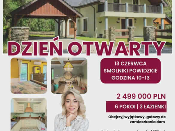 dom PREMIUM w środku lasu, Smolniki Powidzkie