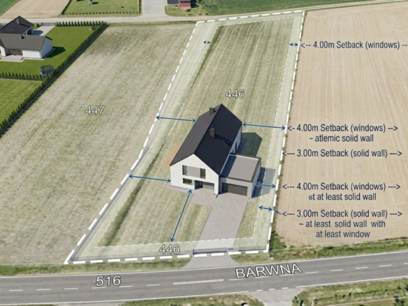 Działka pod lasem | Tychy ul. Barwna
