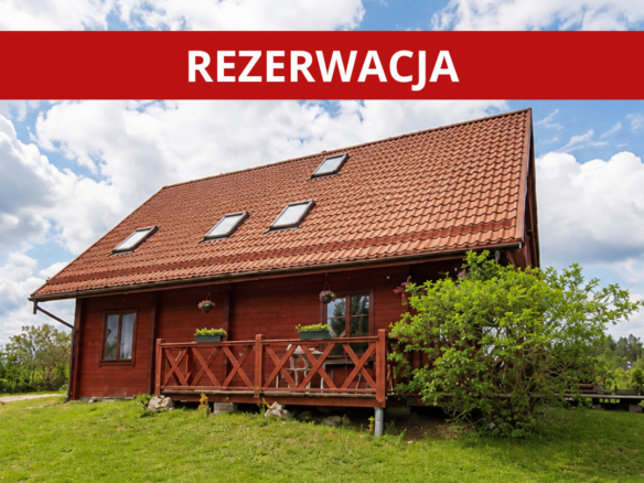 WYJĄTKOWY DOM – MAZURY, NAD JEZIOREM JUKSTY