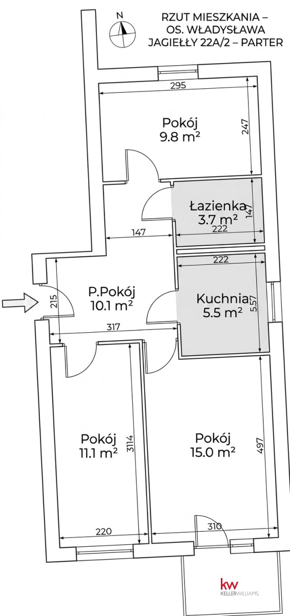 108912884 Wyremontowane 3 pokoje | Wysoki parter | Piątkowo