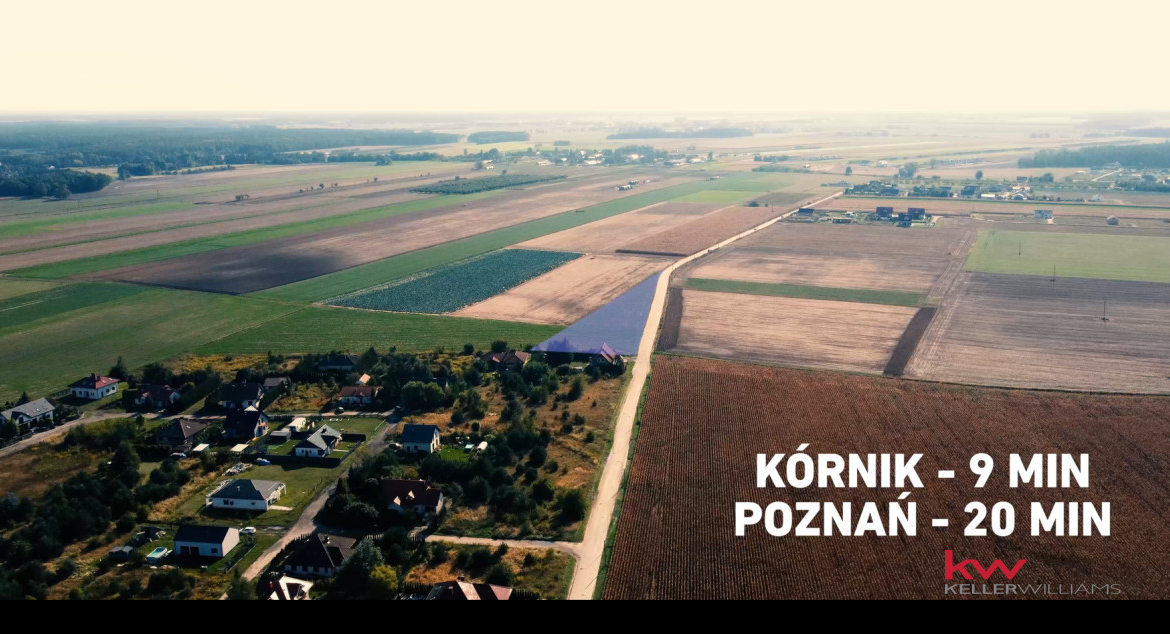 Działka na sprzedaż z WZ Czołowo, gmina Kórnik