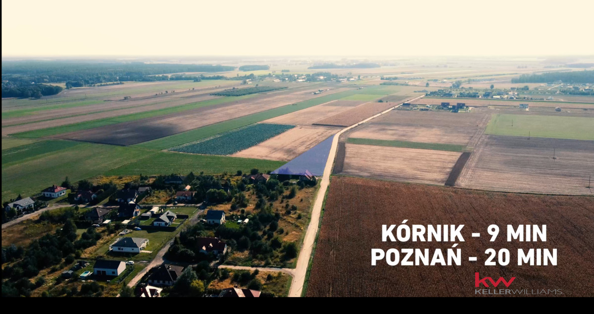 Działka na sprzedaż z WZ Czołowo, gmina Kórnik