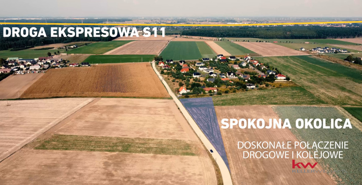 Działka na sprzedaż z WZ Czołowo, gmina Kórnik