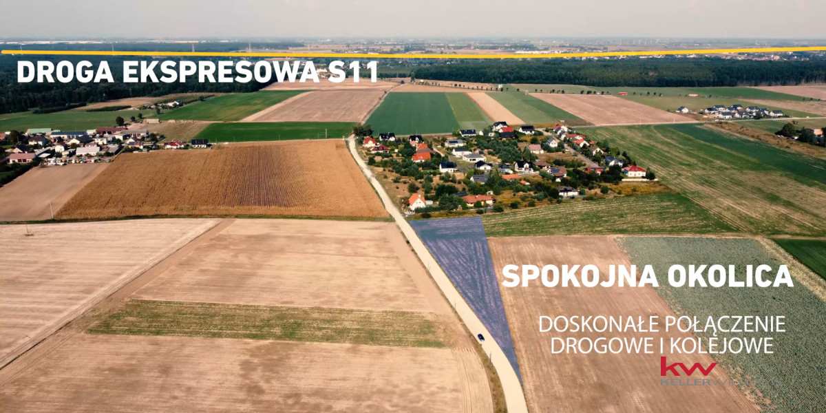 Działka na sprzedaż z WZ Czołowo, gmina Kórnik