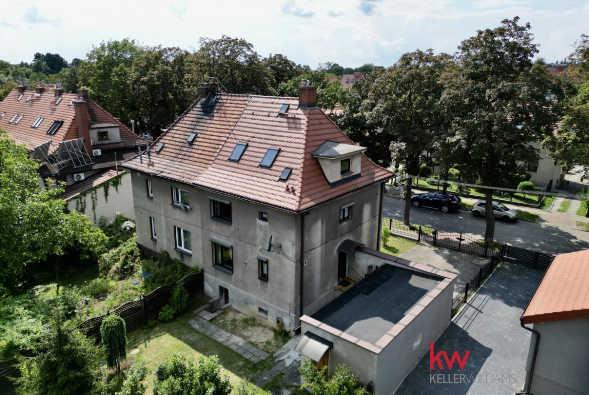 Dom z duszą i dużym ogrodem – Parku Grunwaldzki