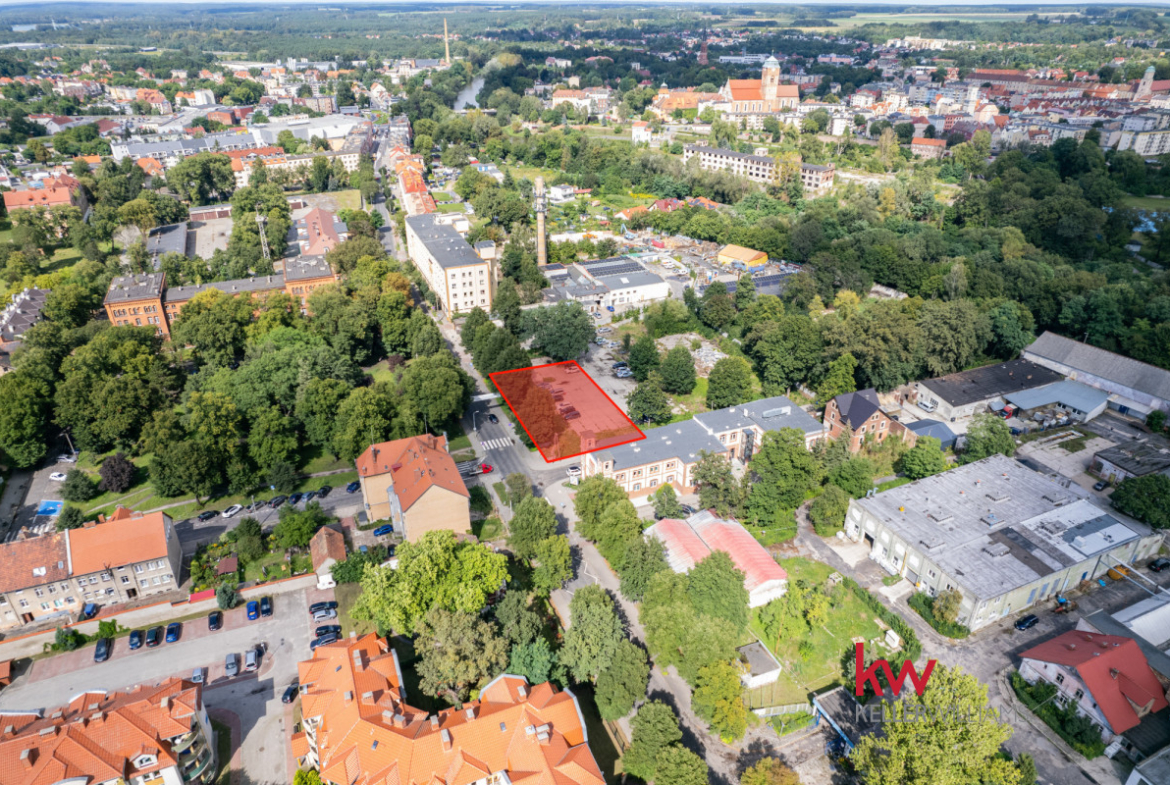 Działka inwestycyjna w centrum Żagania