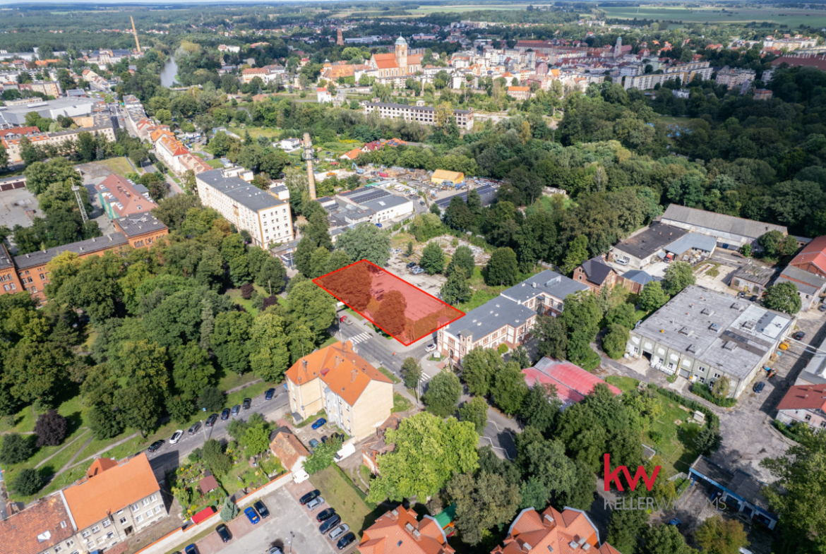 Działka inwestycyjna w centrum Żagania