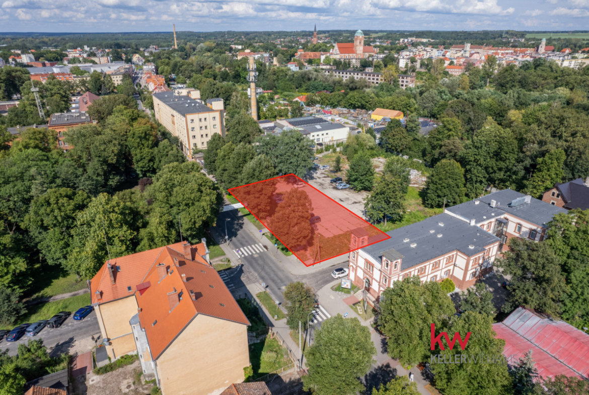 Działka inwestycyjna w centrum Żagania