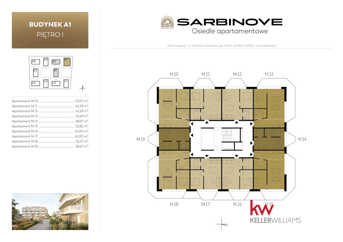 Nowoczesne apartamenty nad morzem w Sarbinowie.