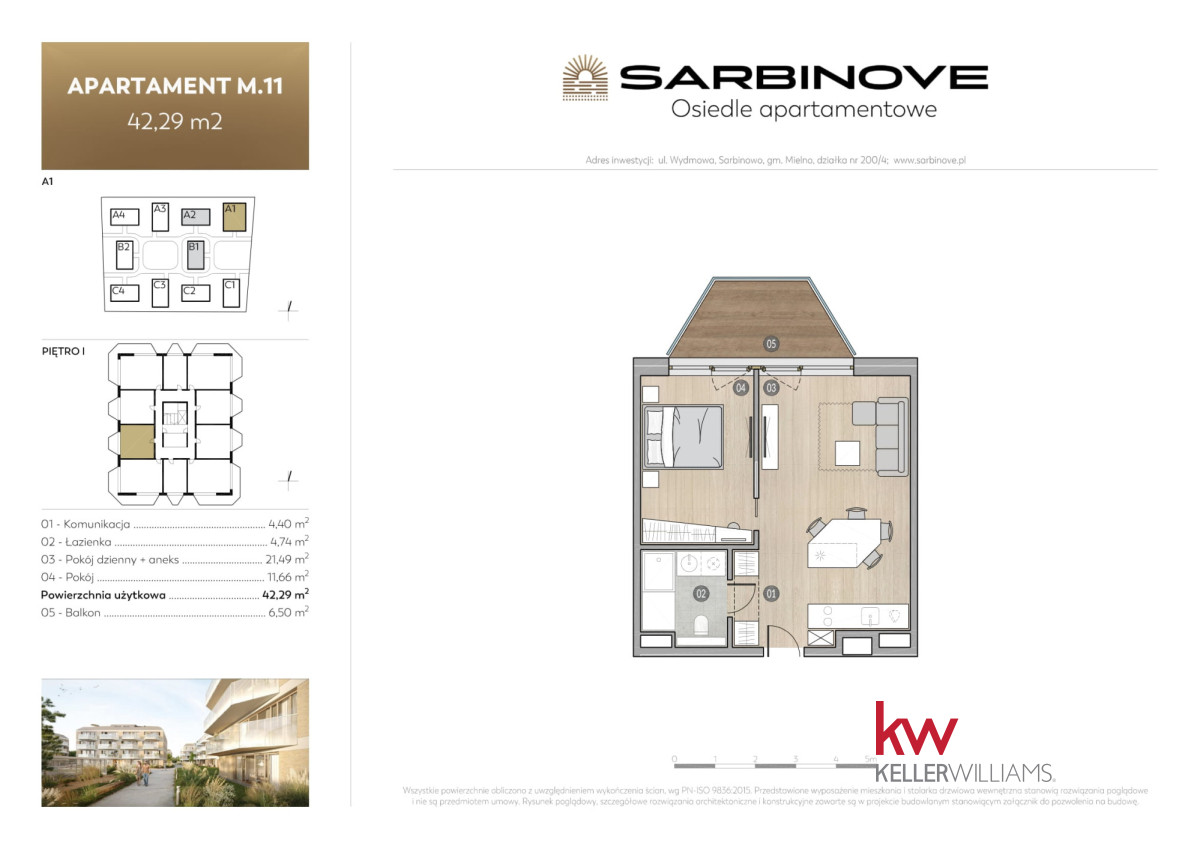 Nowoczesne apartamenty nad morzem w Sarbinowie.