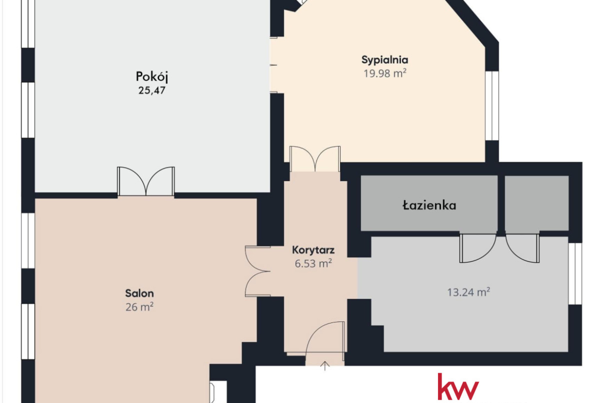 Nietuzinkowe mieszkanie w kamienicy M-3 WYNAJĘTE
