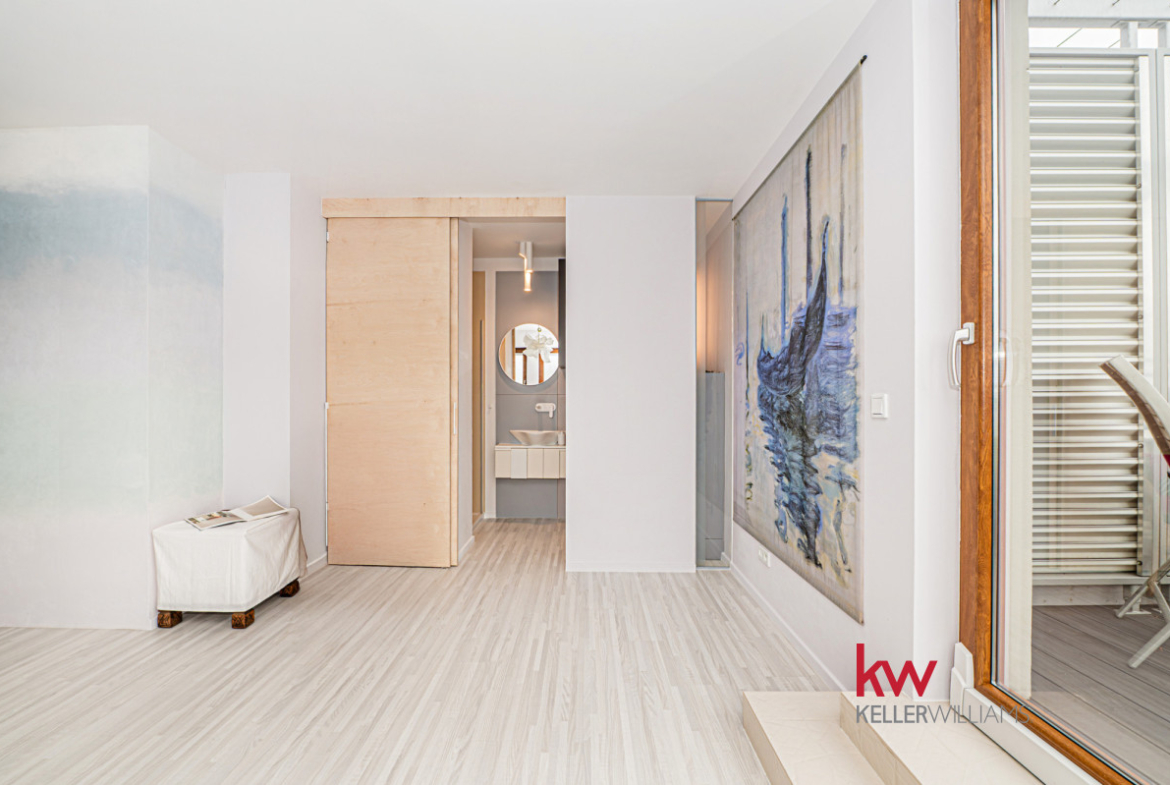 Apartament na skraju lasu | Taras na dachu |