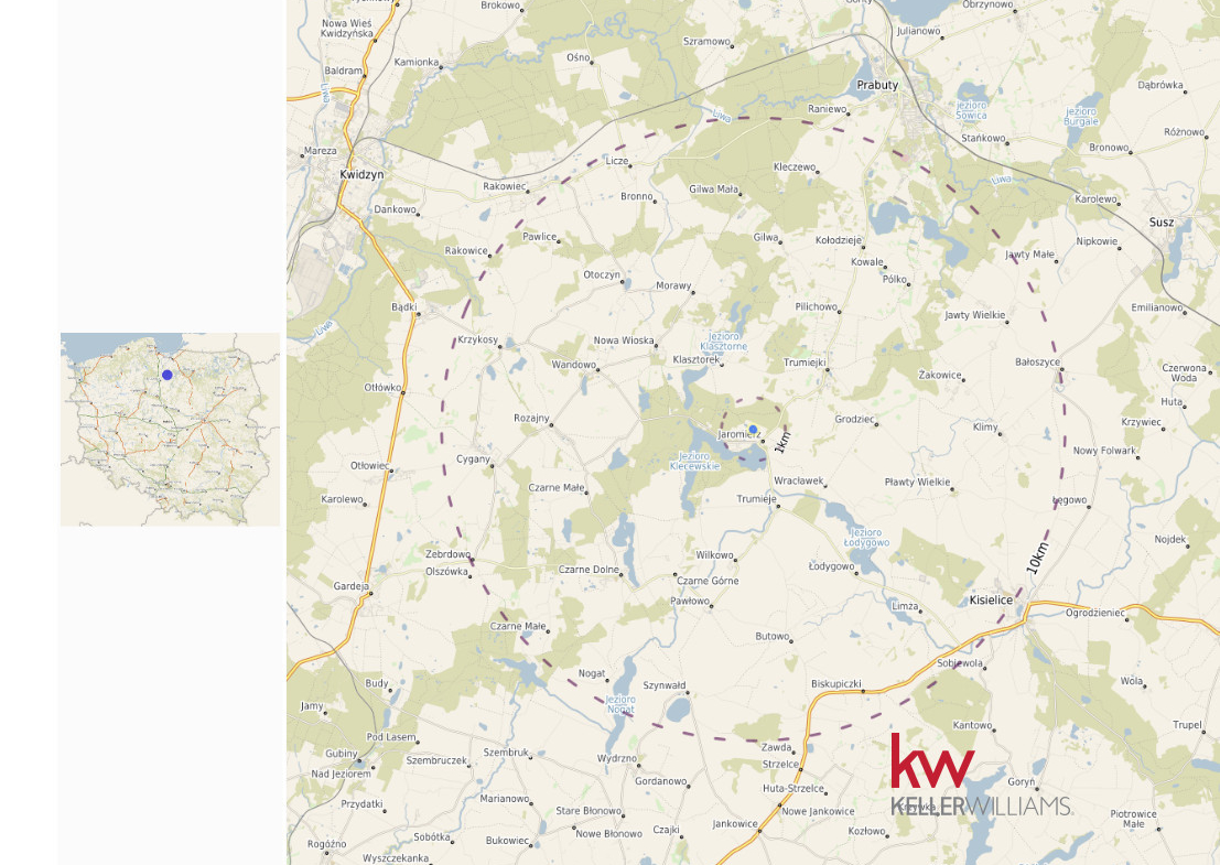 Działka rekreacyjna z warunkami zabudowy-Jaromierz