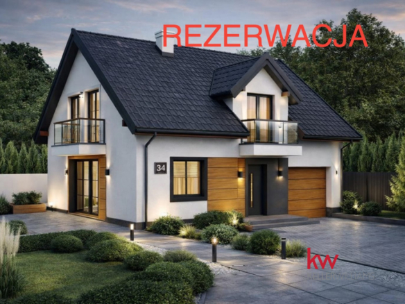 Dom jednorodzinny w stanie surowym zamkniętym