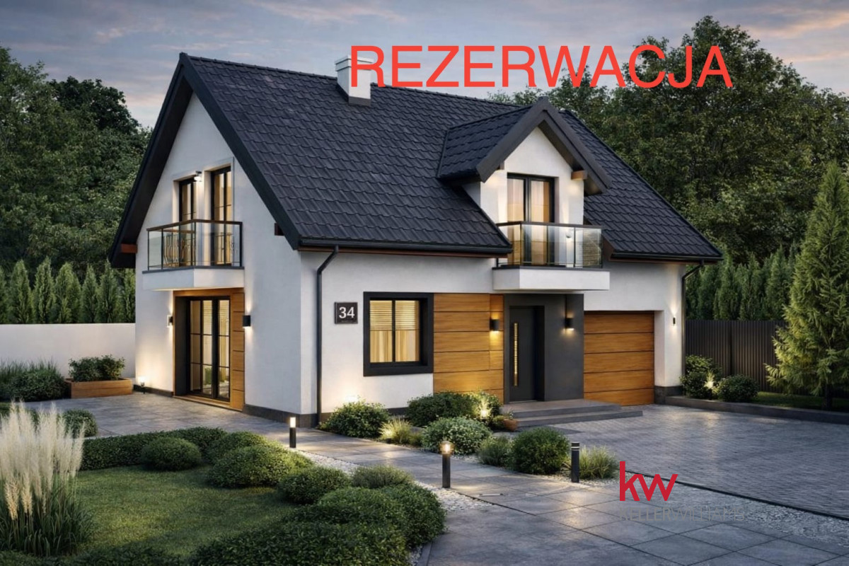 Dom jednorodzinny w stanie surowym zamkniętym