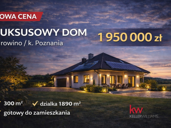 Piękny Dom 300 m² | duża działka | blisko Poznania