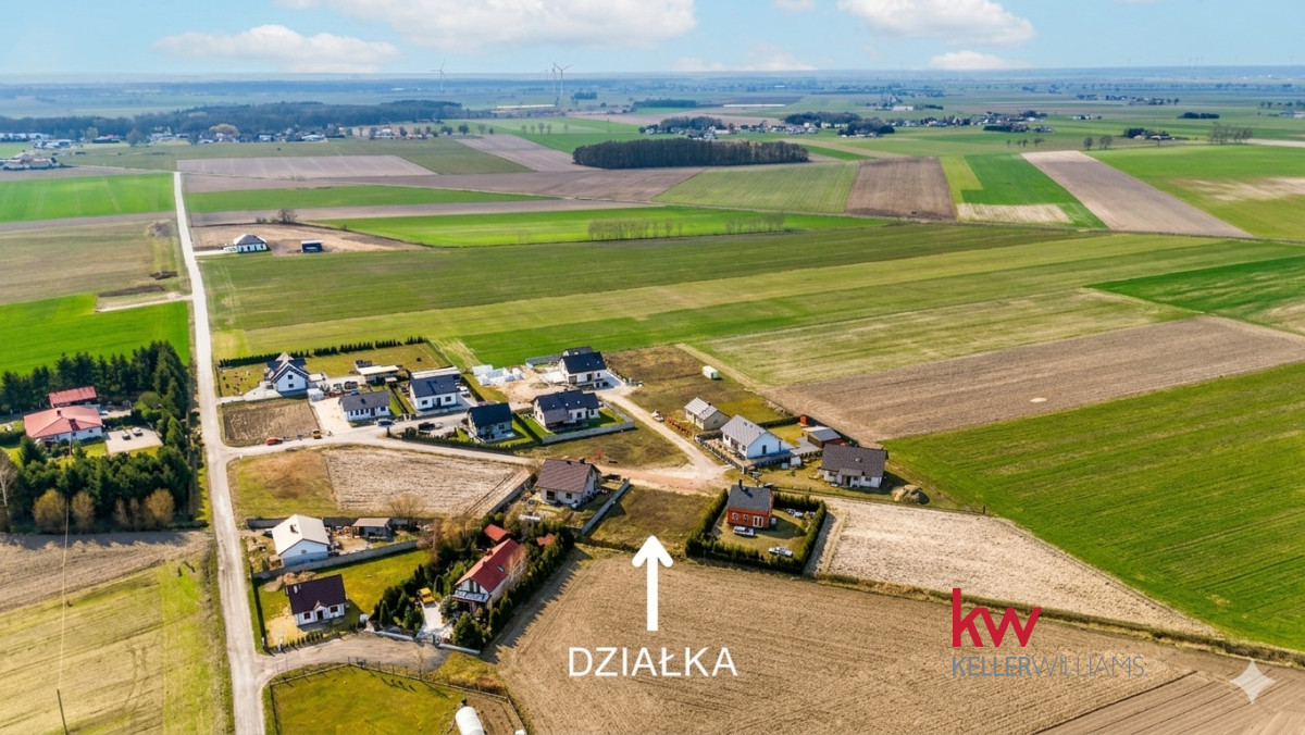105601814 Uzbrojona działka budowlana w Szewcach pod Bukiem