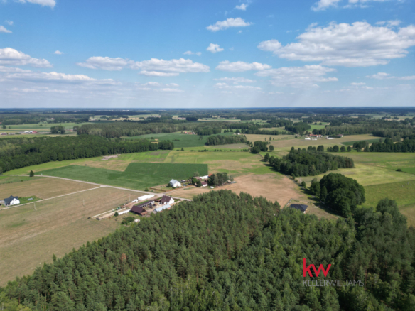 Działka budowlana Jerominy | Spokojna okolica