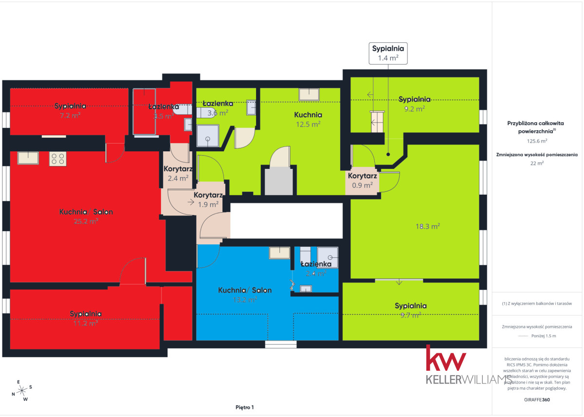 Gotowiec inwestycyjny-3 mieszkania w jednym