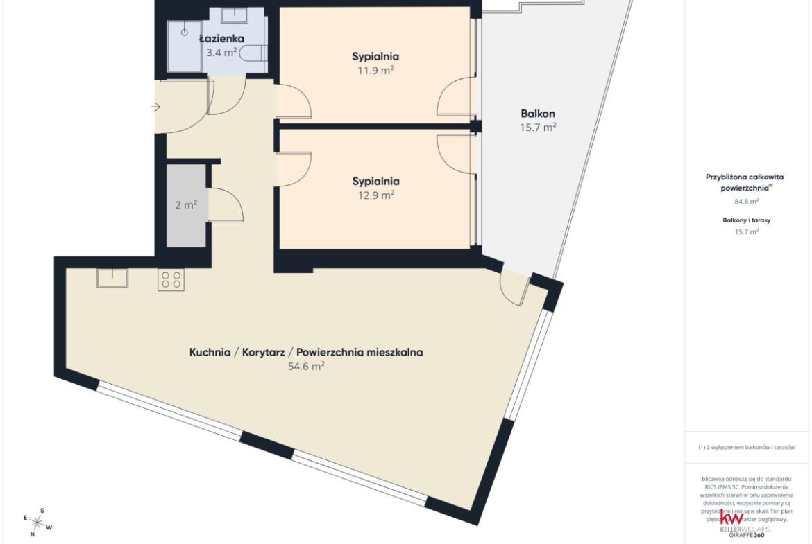 Luksusowy apartament XXL 81m², 200m morze, -23%VAT