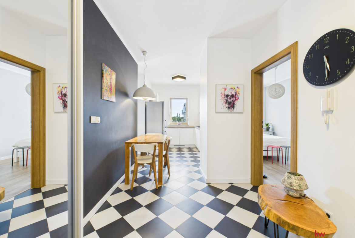 Komfortowy apartament na Zodiaku – 2 pokoje