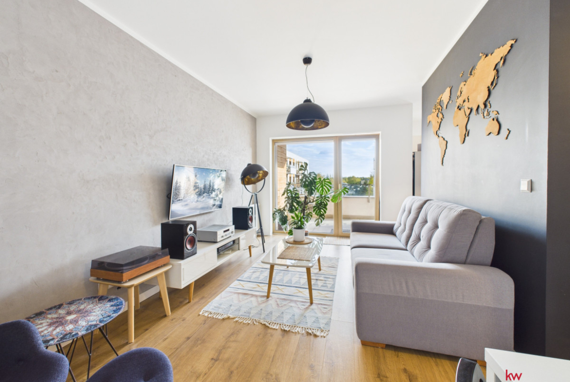 Komfortowy apartament na Zodiaku – 2 pokoje