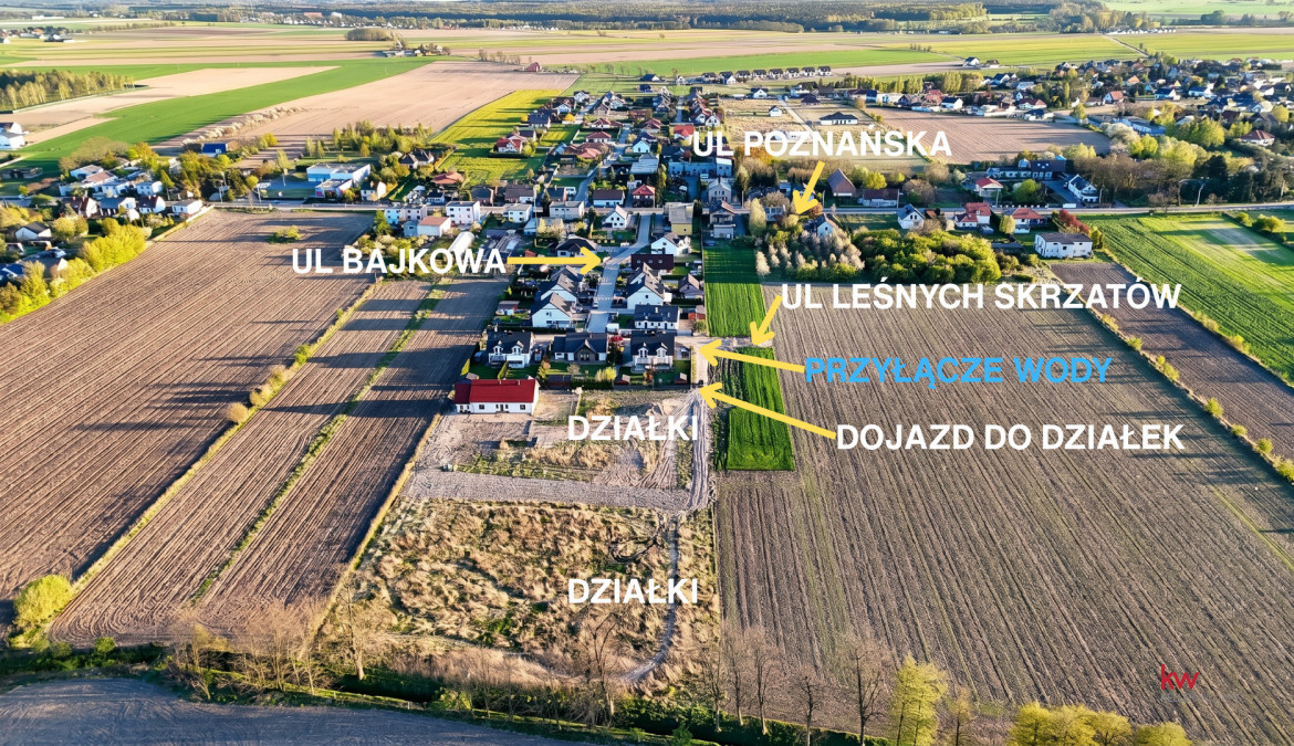 Działka gotowa do zabudowy Chomęcice