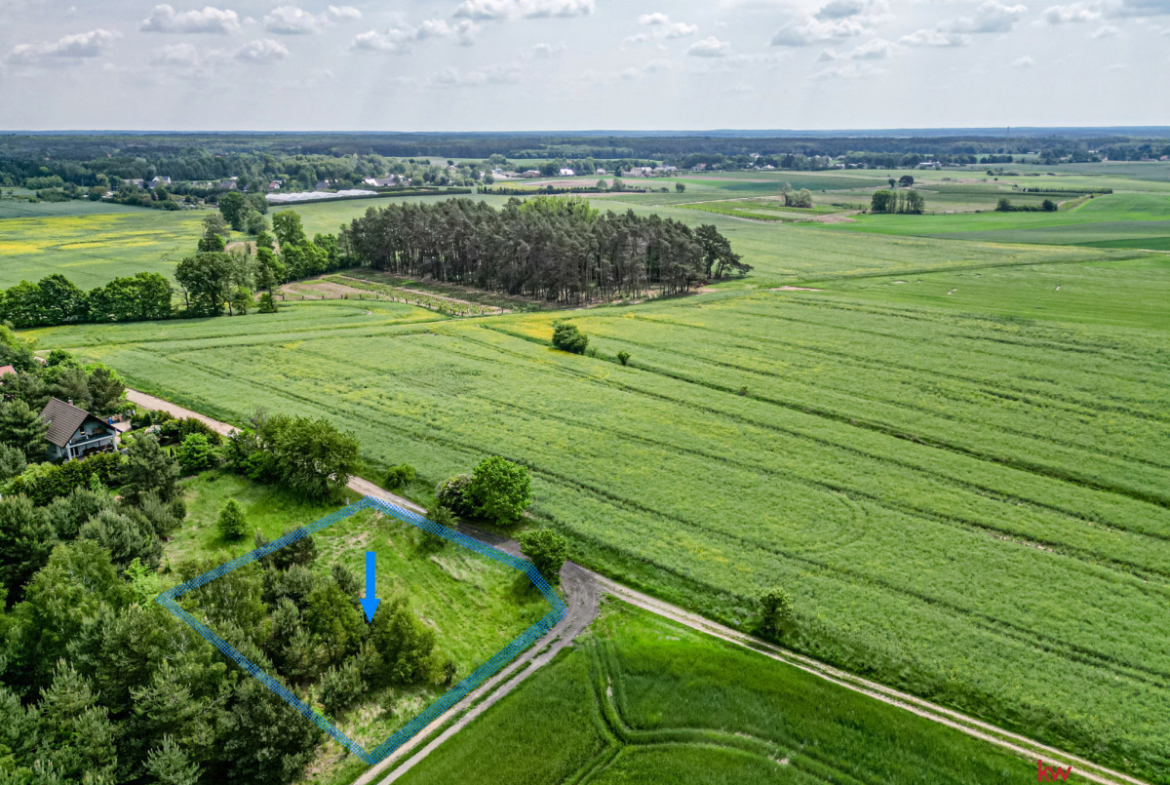 Działka budowlana Długa Goślina – 1098 m²