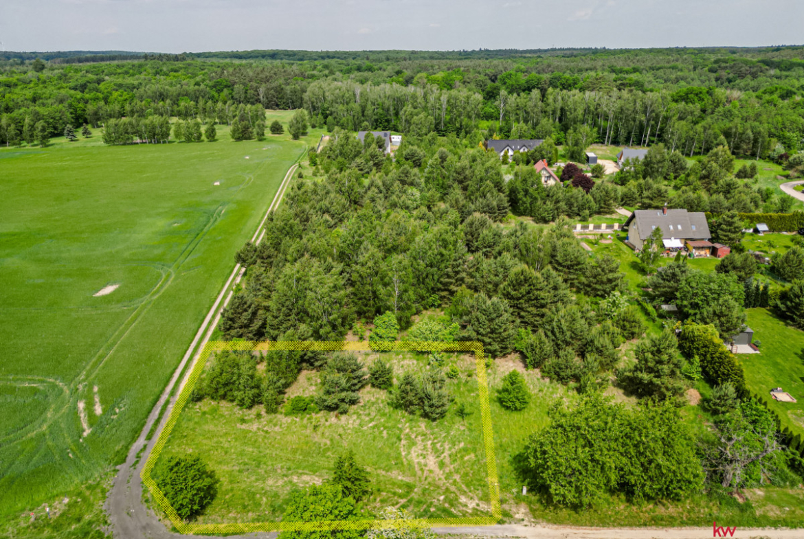 Działka budowlana Długa Goślina – 1098 m²