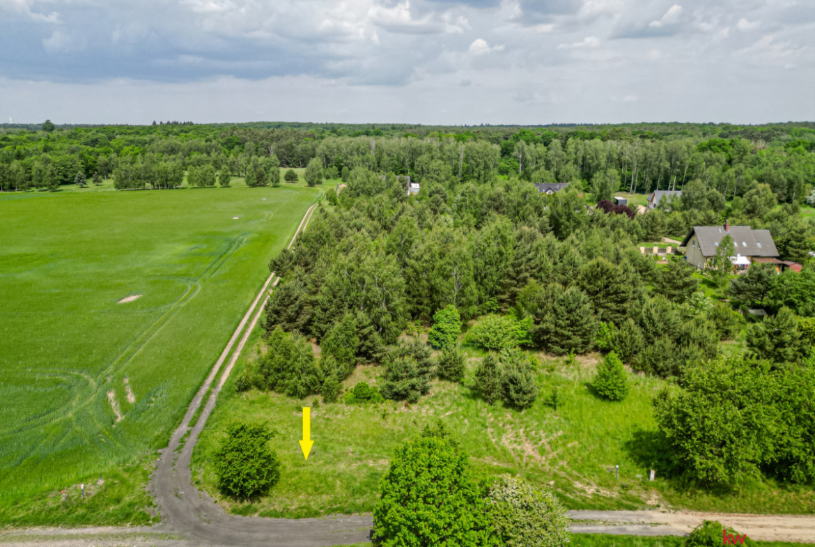 Działka budowlana Długa Goślina – 1098 m²