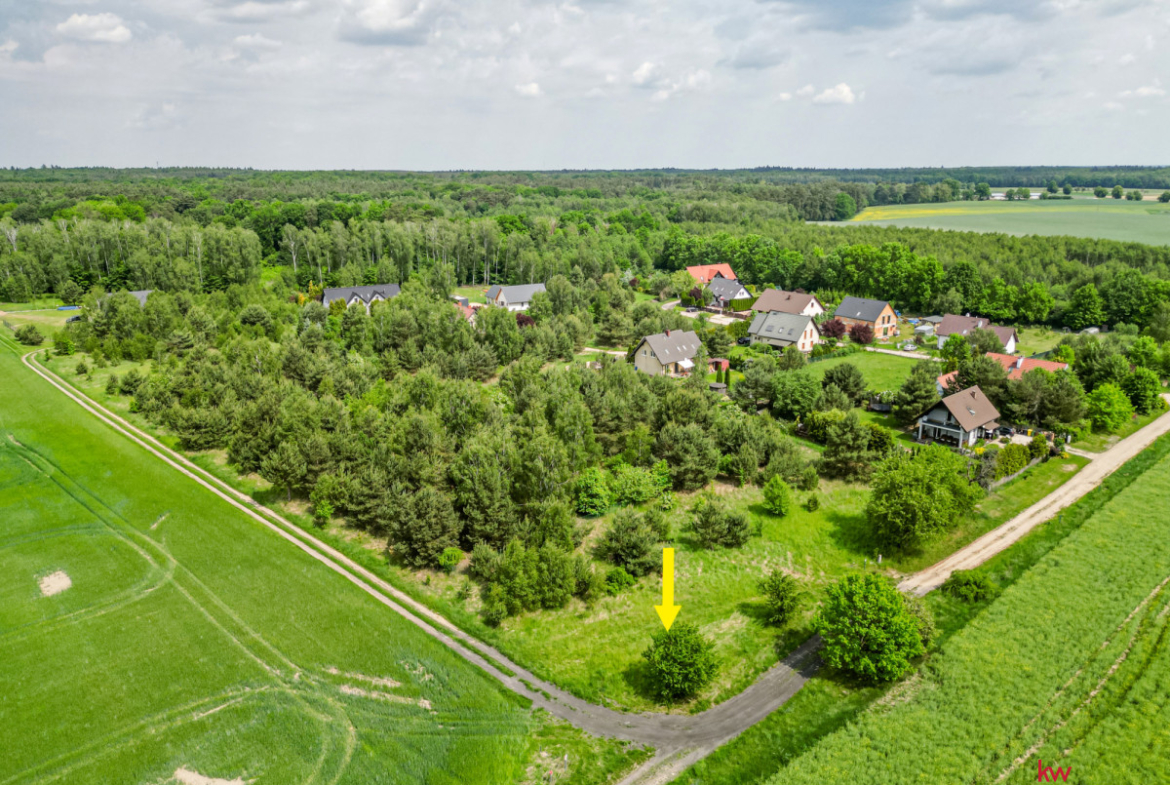 Działka budowlana Długa Goślina – 1098 m²