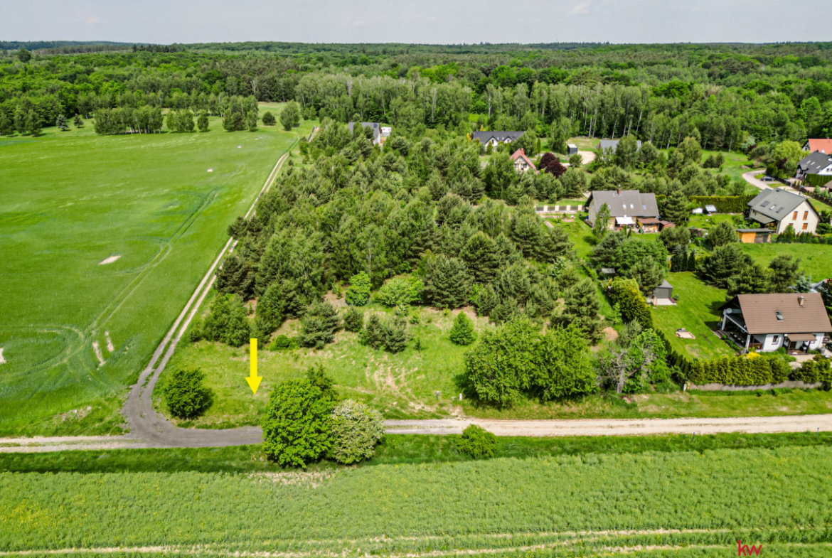 Działka budowlana Długa Goślina – 1098 m²