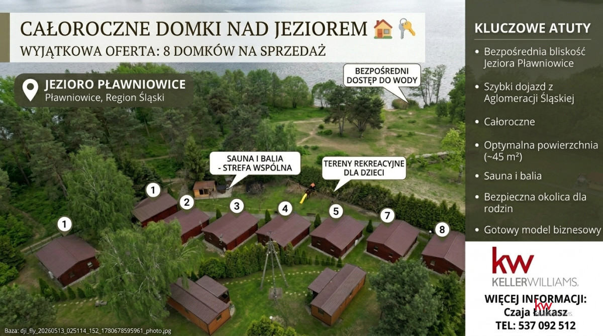 108955166 8 Domków Całorocznych 100m od Plaży (Pławniowice)
