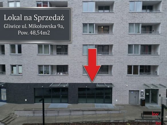 Nowy Lokal 48,54 m2 Gliwice Mikołowska