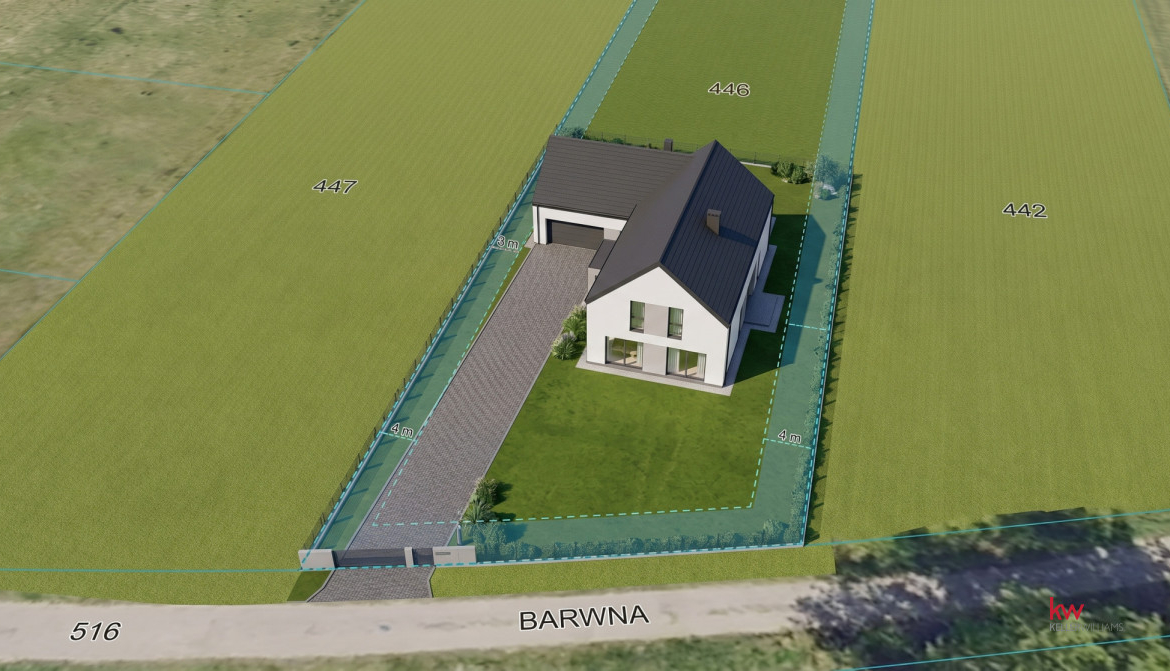 Działka pod lasem | Tychy ul. Barwna