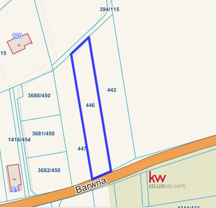 Działka pod lasem | Tychy ul. Barwna