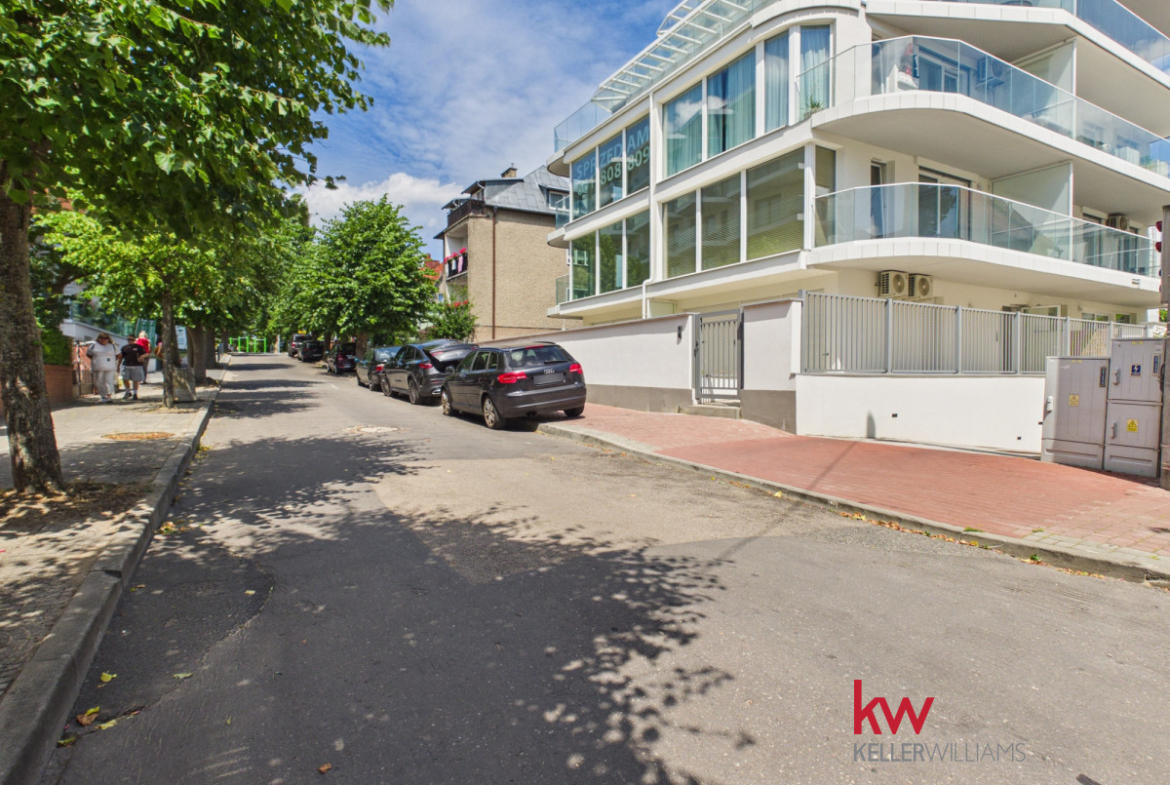 Nowoczesny apartament 150 metrów od plaży