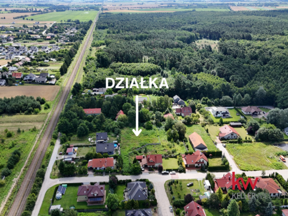 Działka blisko lasu w Robakowie