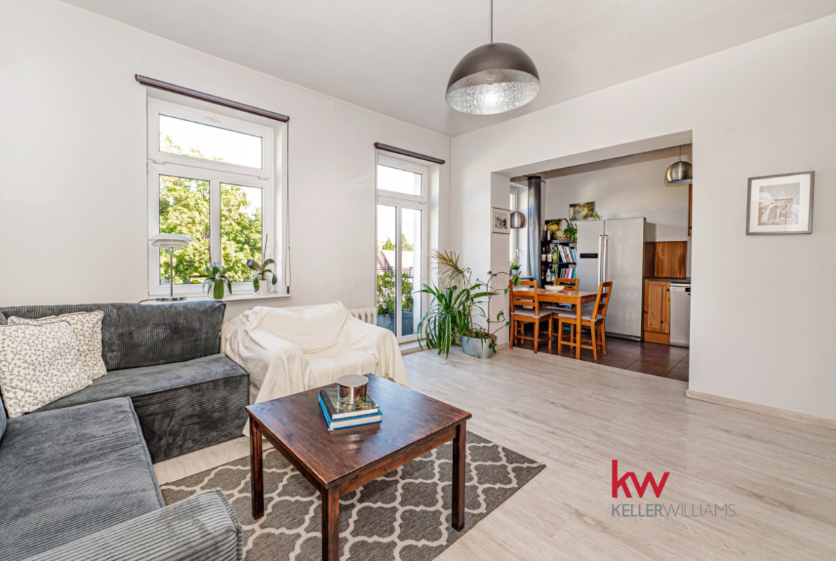 112 m² | 4 pokoje | Balkon | Kamienica | Gotowe do