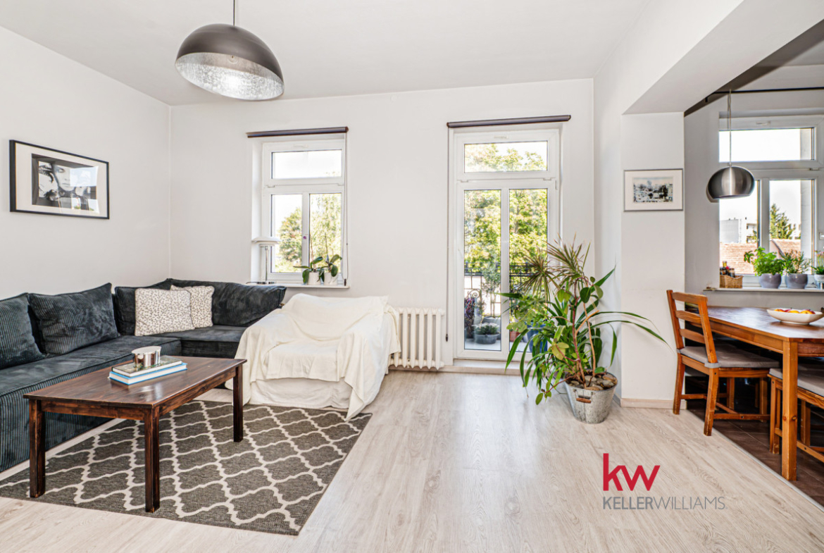 112 m² | 4 pokoje | Balkon | Kamienica | Gotowe do