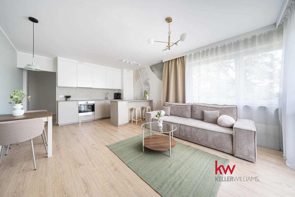 112527683 Piękne dwupokojowe mieszkanie z balkonem i piwnicą