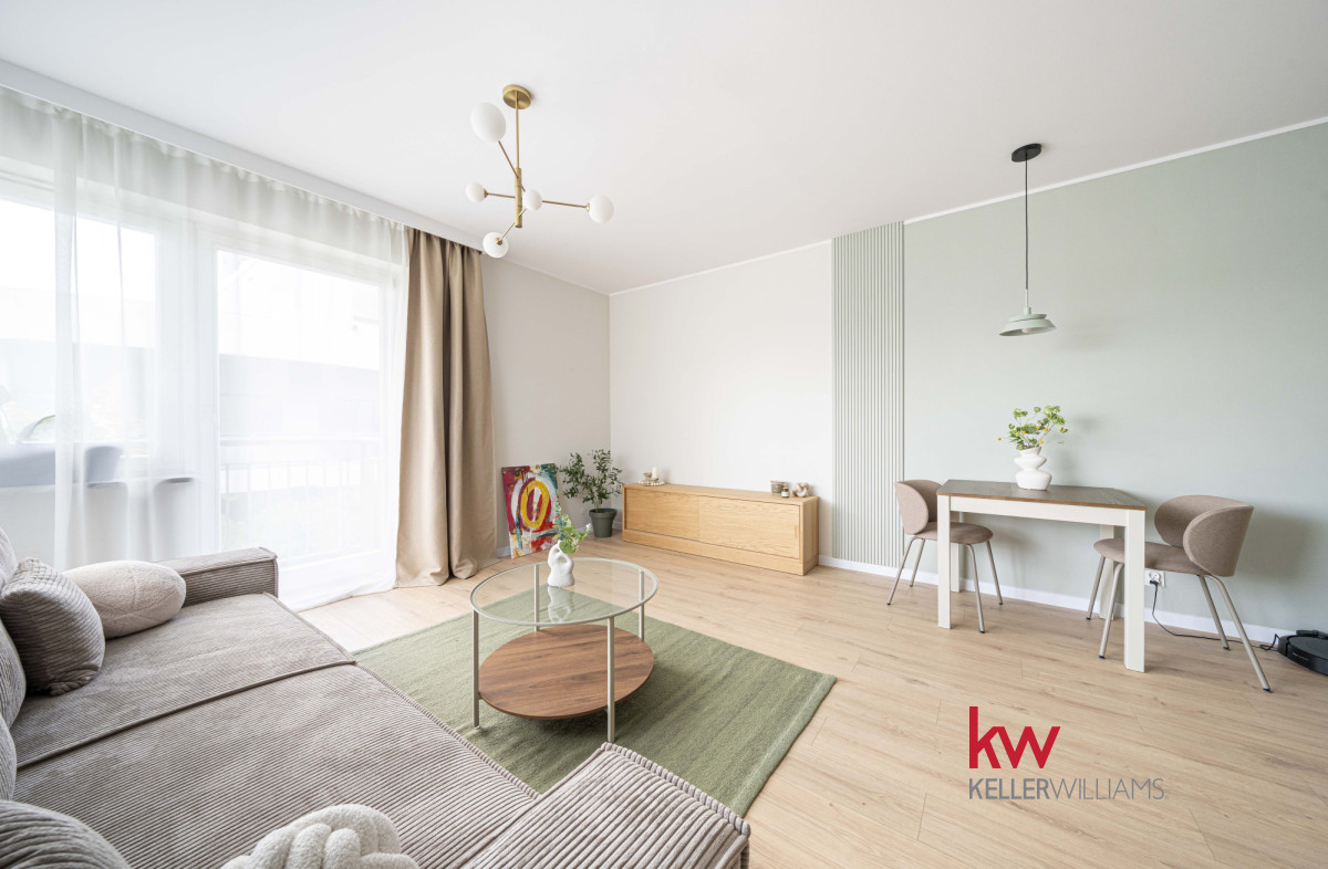 112527989 Piękne dwupokojowe mieszkanie z balkonem i piwnicą