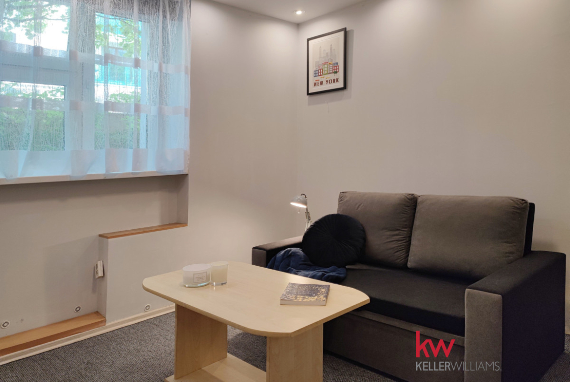 Studio 22 m2 na Łazarzu w Poznaniu.