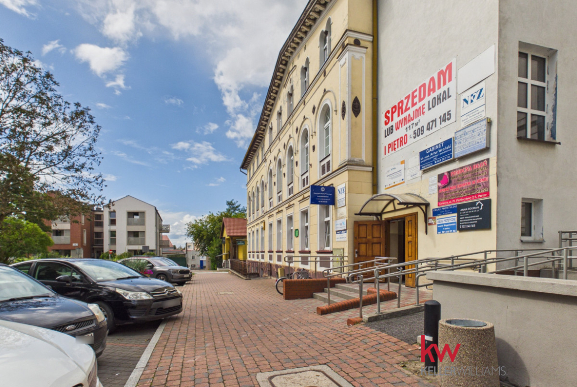 7 lokali handlowo – usługowych w centrum Kwidzyna