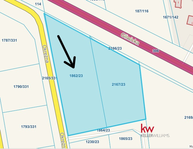 Działka Usługowo-Mieszkaniowa przy trasie 44
